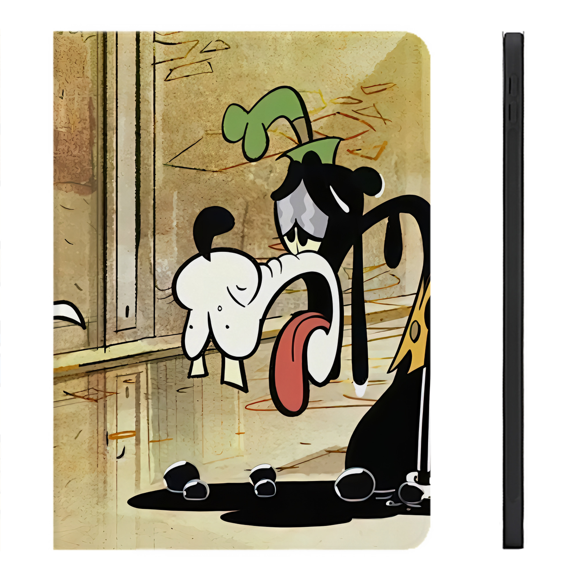 （画像用） ミッキーマウス Mickey Mouse IPadケース ペンホルダー付き ブックスタイルデザイン